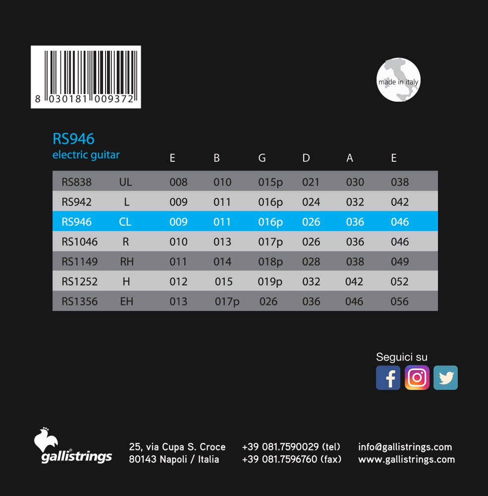 Galli RS946 Nickel Custom Light (obrázek 4)