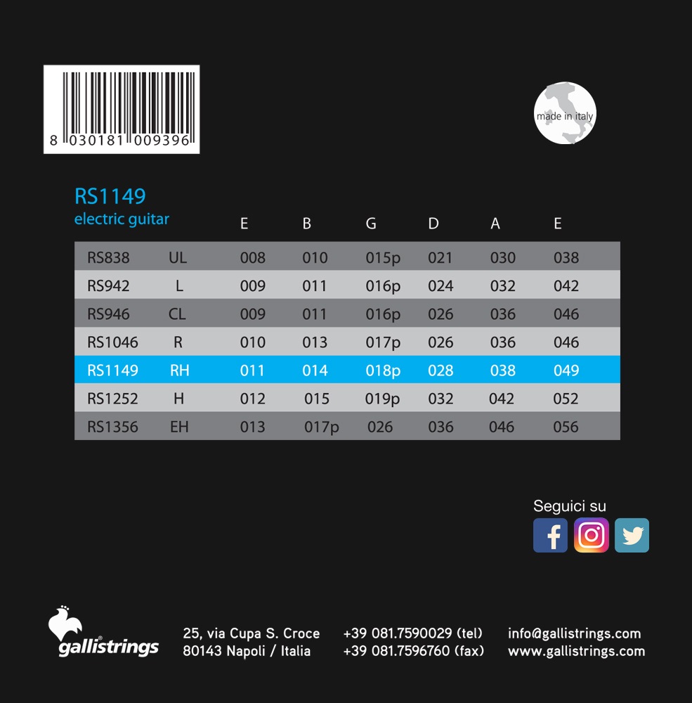 Galli RS1149 Nickel Regular Heavy (obrázek 4)