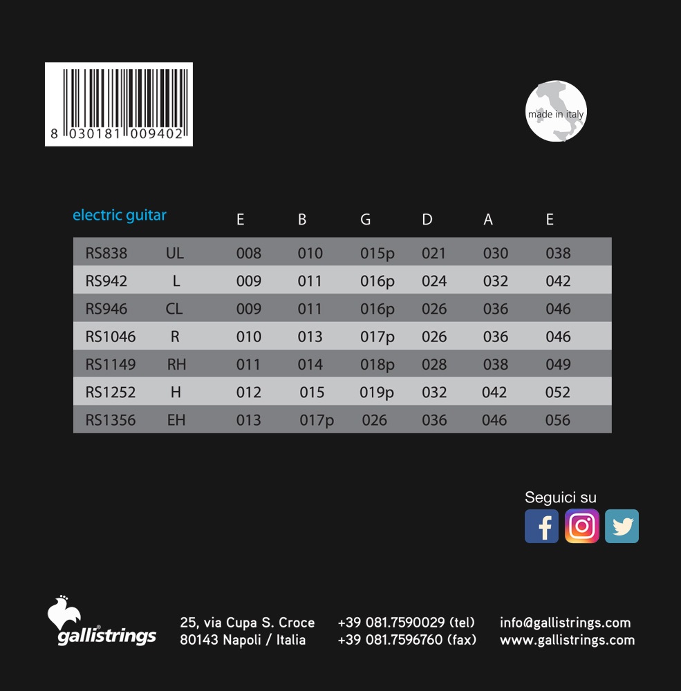 Galli RS1252 Nickel Heavy (obrázek 4)