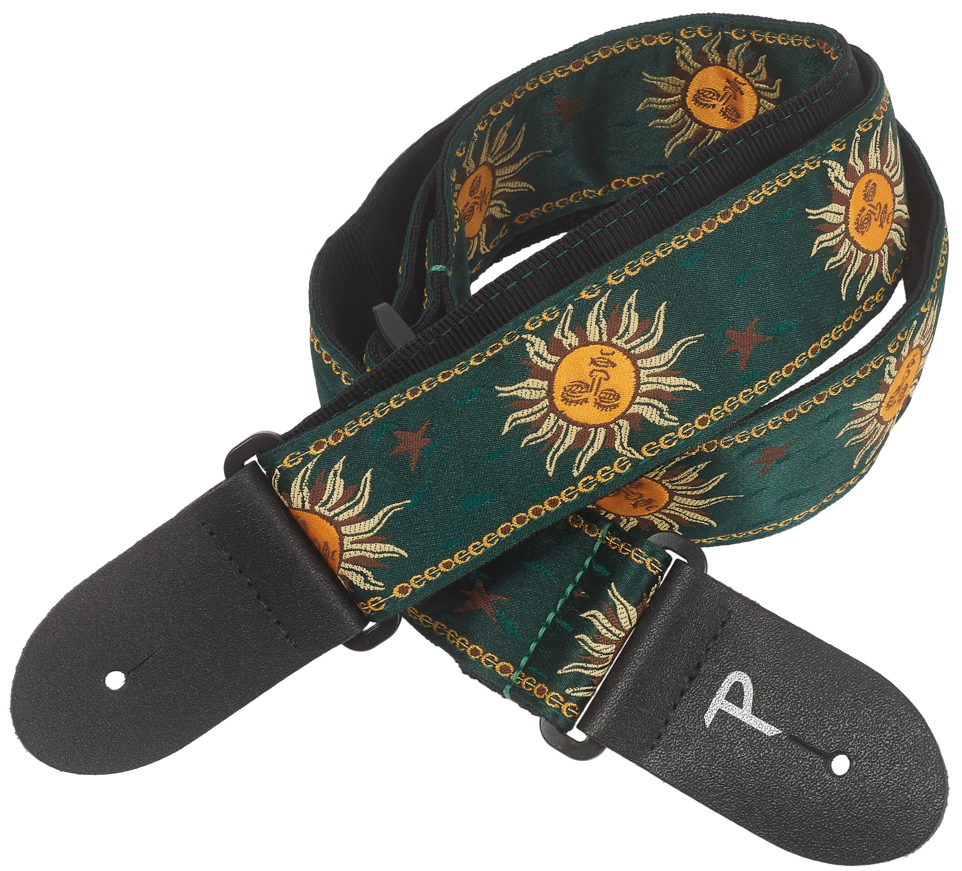 Perri's Leathers 7637 Jacquard Emerald Green Suns (obrázek 3)