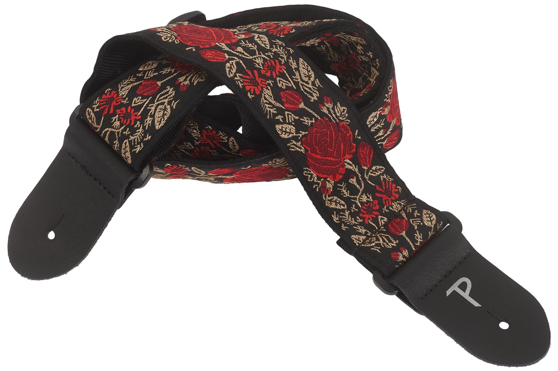 Perri's Leathers 7634 Jacquard Red/Gold Roses (obrázek 3)