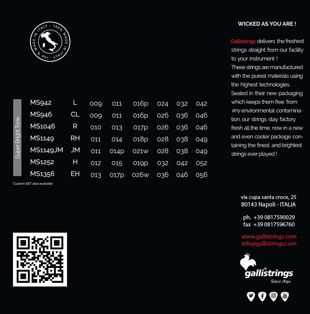 Galli MS1149 Steel Regular Heavy (obrázek 3)