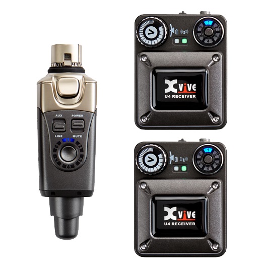 Levně Xvive U4 - Bundle, 1x Transmitter + 2x Receiver