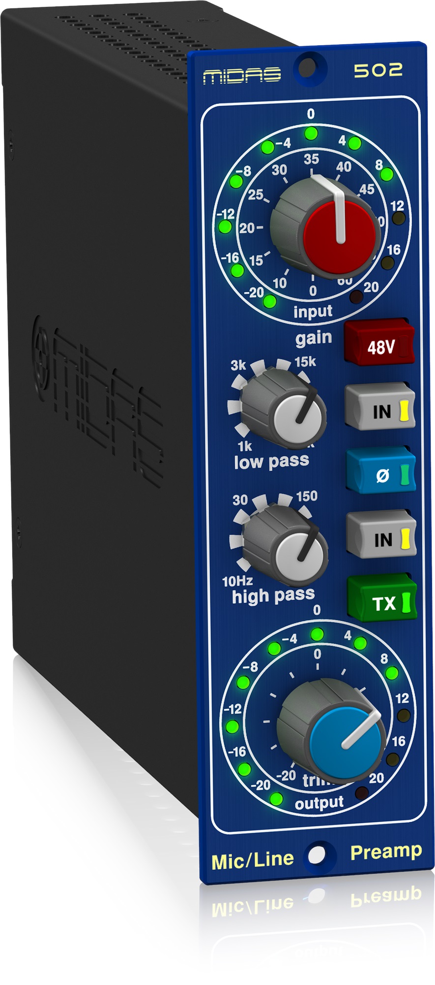 Midas MICROPHONE PREAMPLIFIER 502 V2 (obrázek 2)