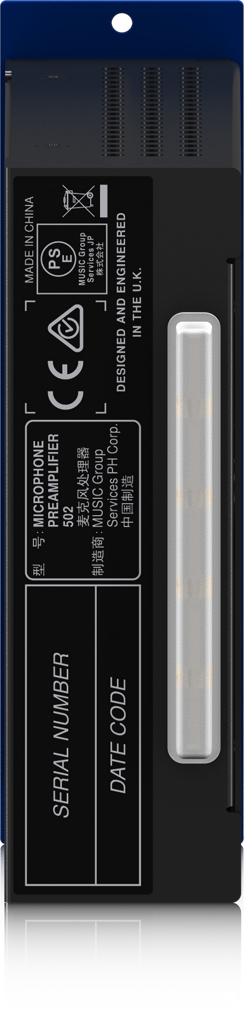 Midas MICROPHONE PREAMPLIFIER 502 V2 (obrázek 3)