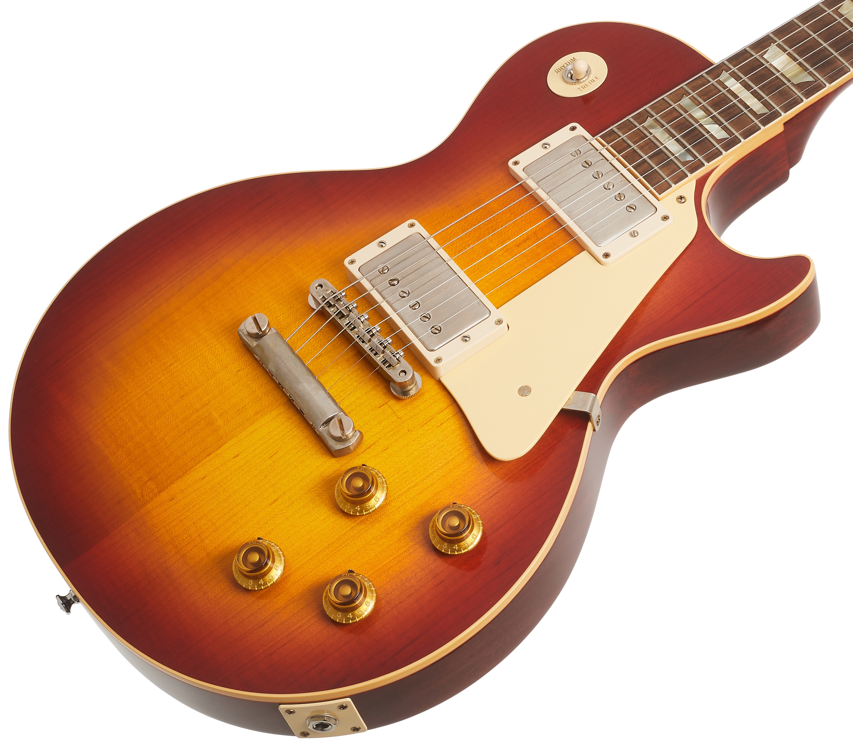 Gibson Custom 1958 Les Paul Standard Reissue VOS Washed Cherry Sunburs (obrázek 3)