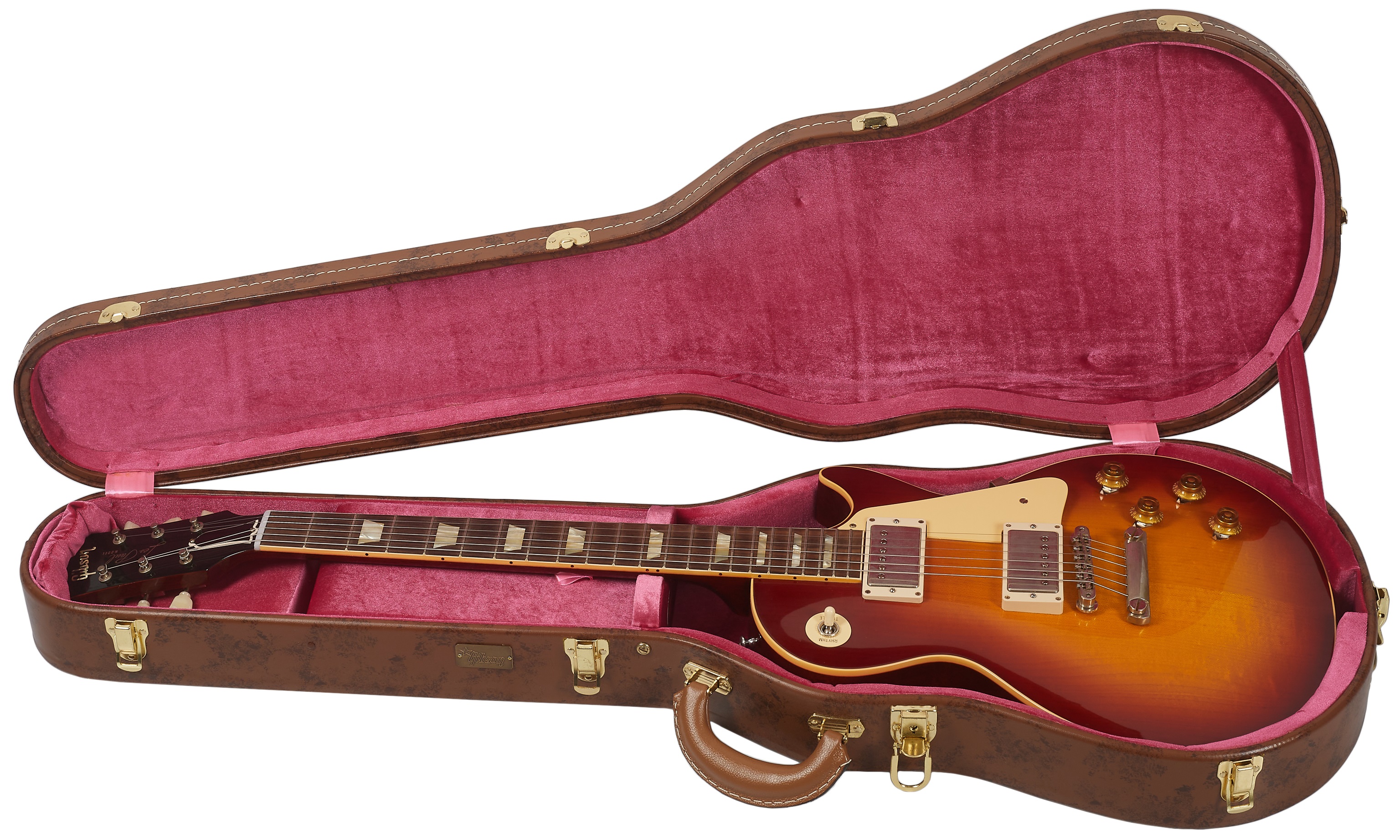 Gibson Custom 1958 Les Paul Standard Reissue VOS Washed Cherry Sunburs (obrázek 6)
