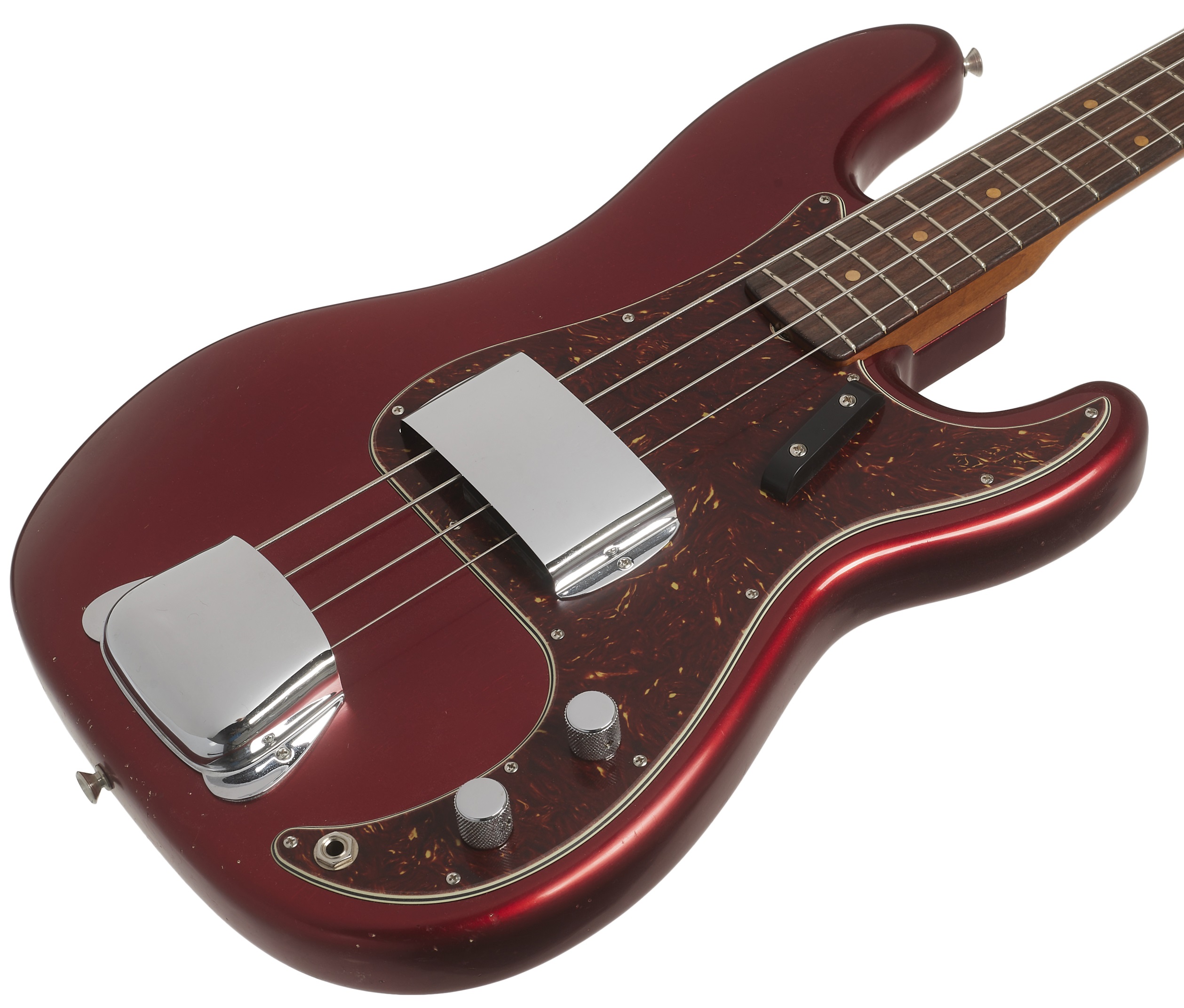 Fender Custom Shop 68 Precision Bass Masterbuilt Dennis Galuszka Close (obrázek 3)