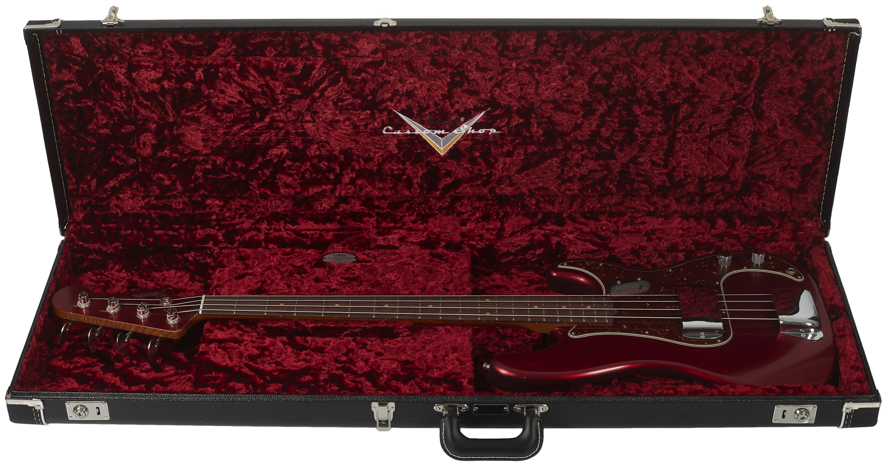 Fender Custom Shop 68 Precision Bass Masterbuilt Dennis Galuszka Close (obrázek 6)