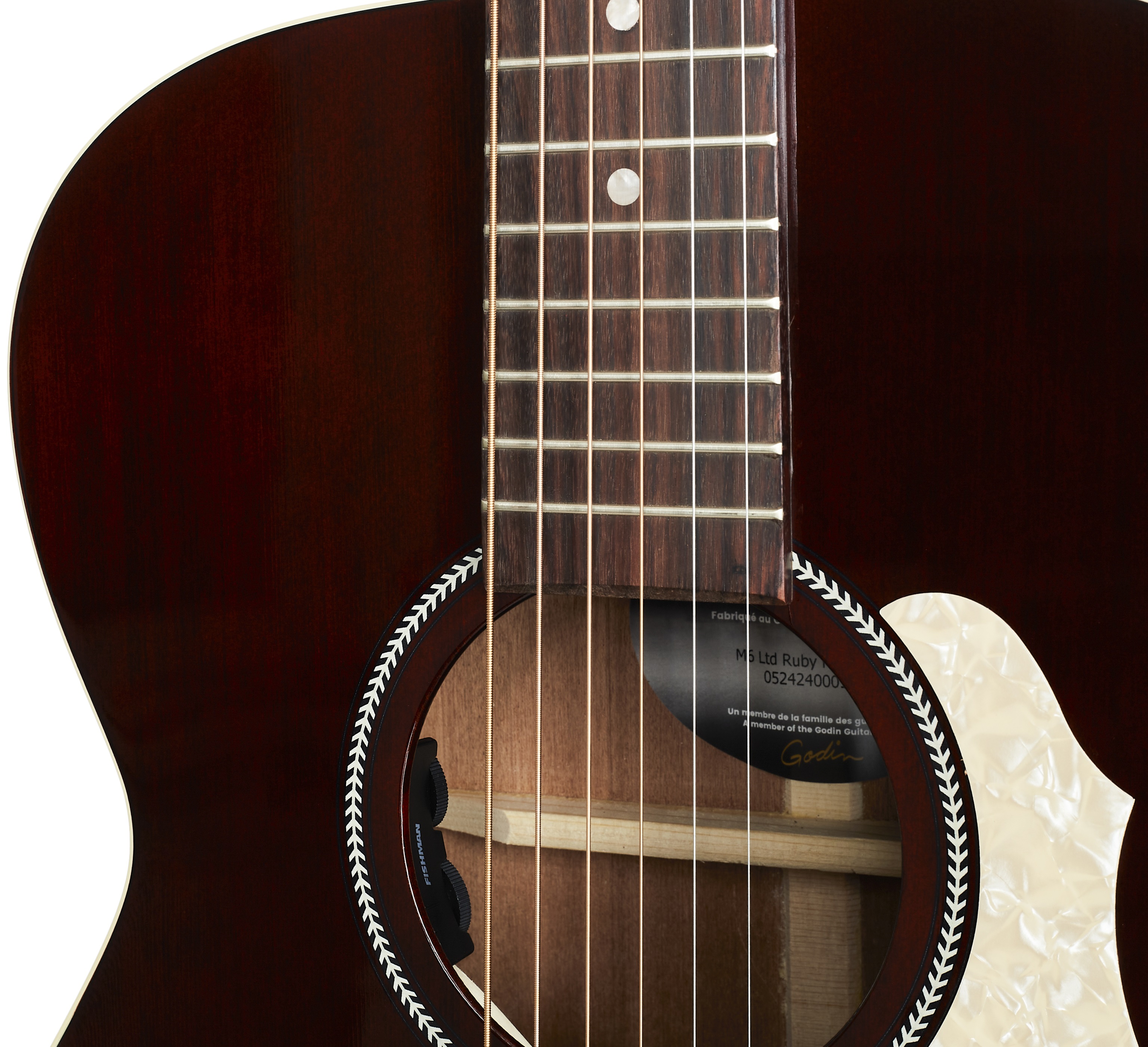 Seagull M6 LTD Ruby Red CH EQ (obrázek 4)