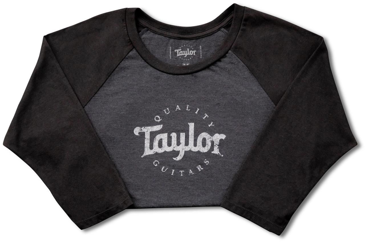Levně Taylor Ladies Baseball T Grey Blk Forrest/Grey Frost M