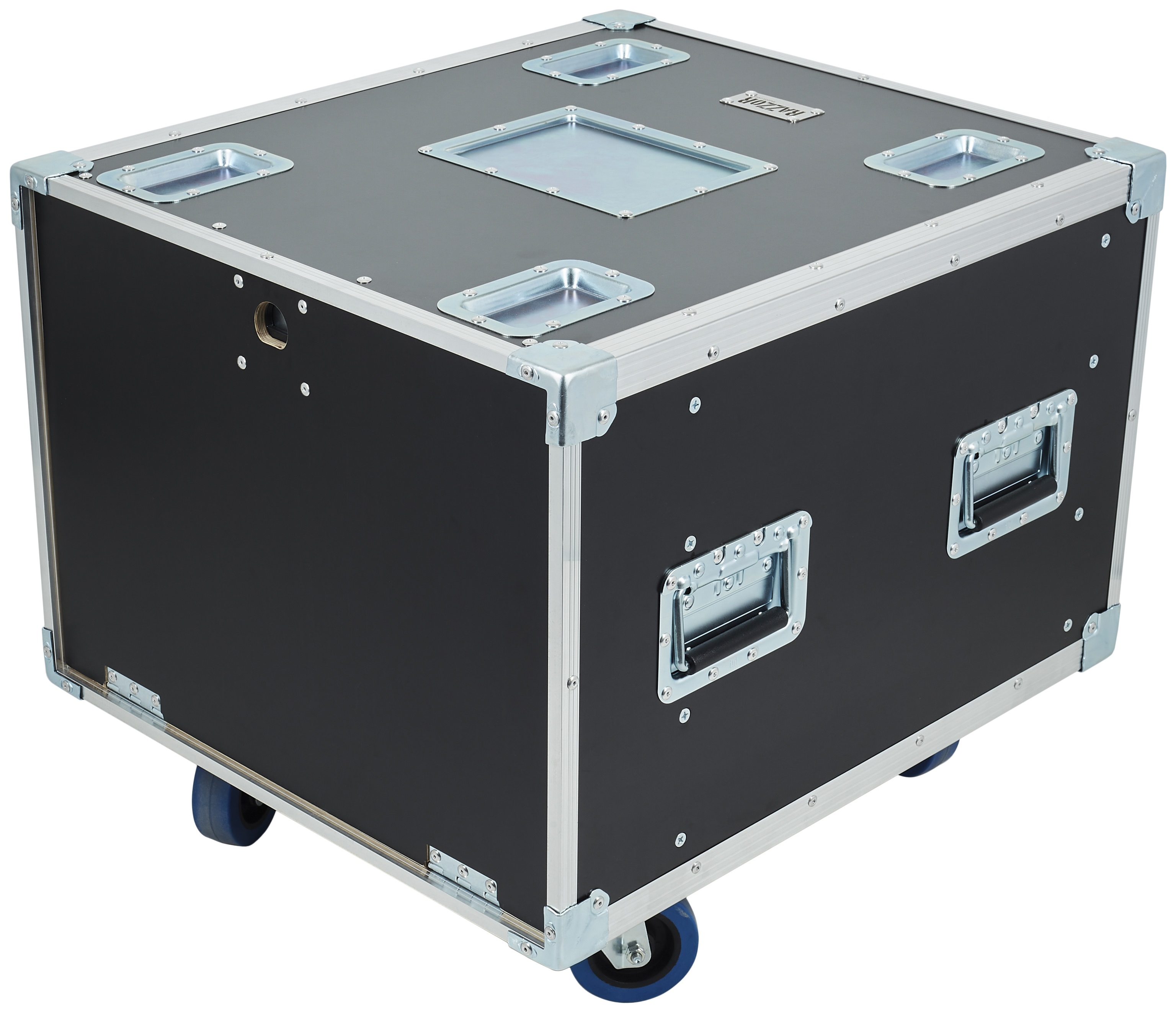 Razzor Cases 8U sliding door rack 512 pro Nexo NXAMP4x2MK2 odpružený, (obrázek 3)