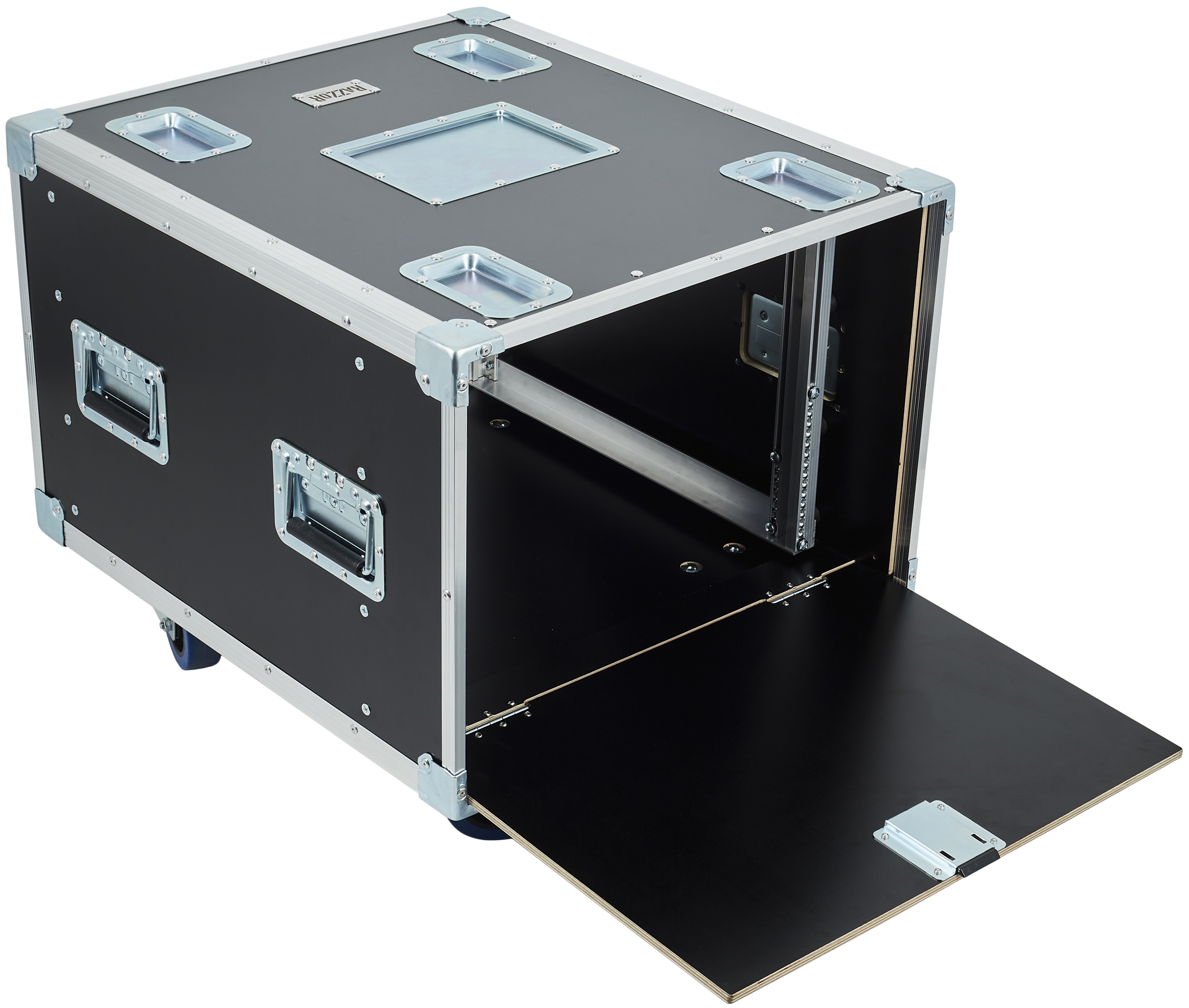 Razzor Cases 8U sliding door rack 512 pro Nexo NXAMP4x2MK2 odpružený, (obrázek 5)