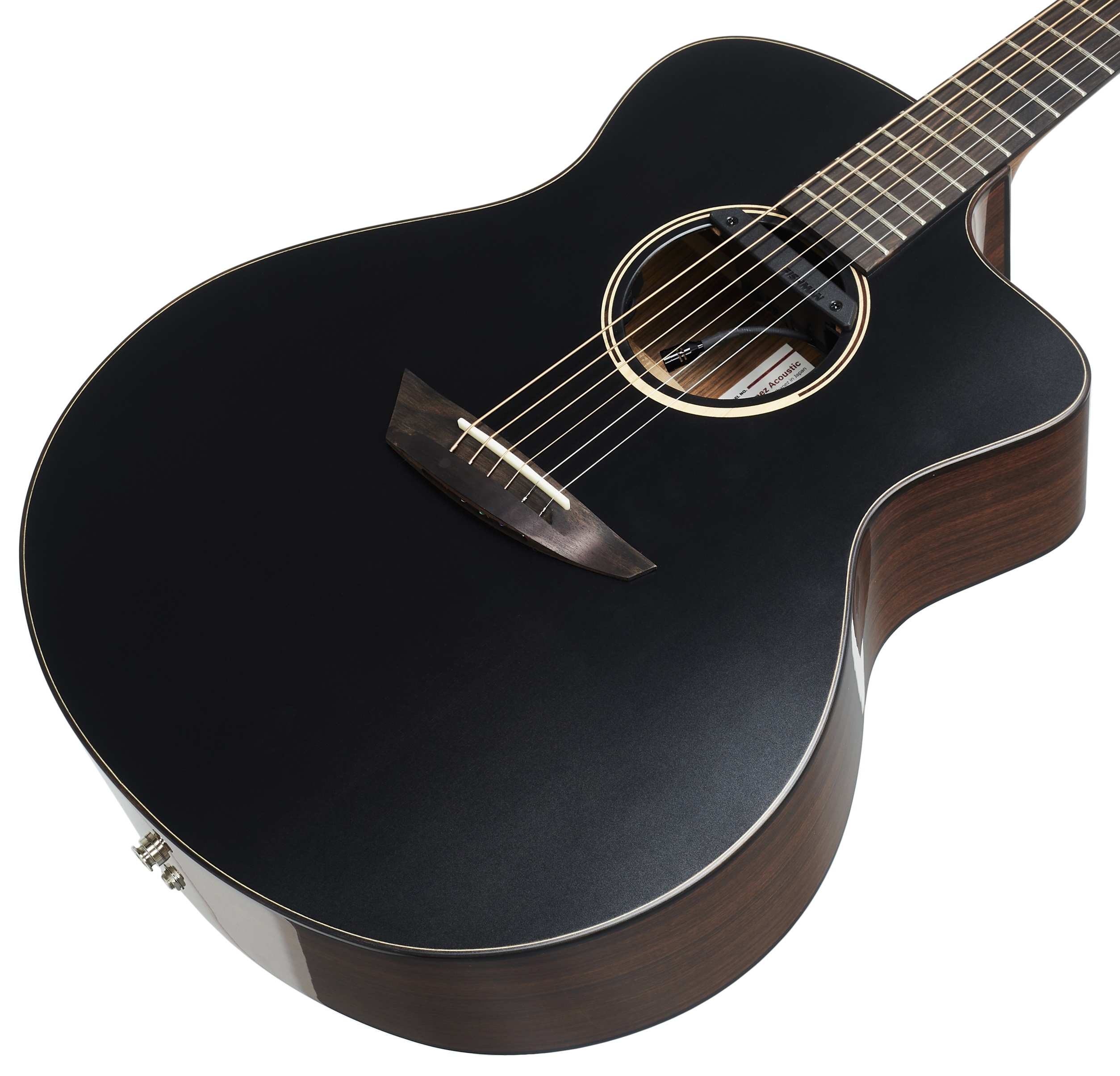 Ibanez JGM5N Black Top, Natural Back and Sides (obrázek 3)