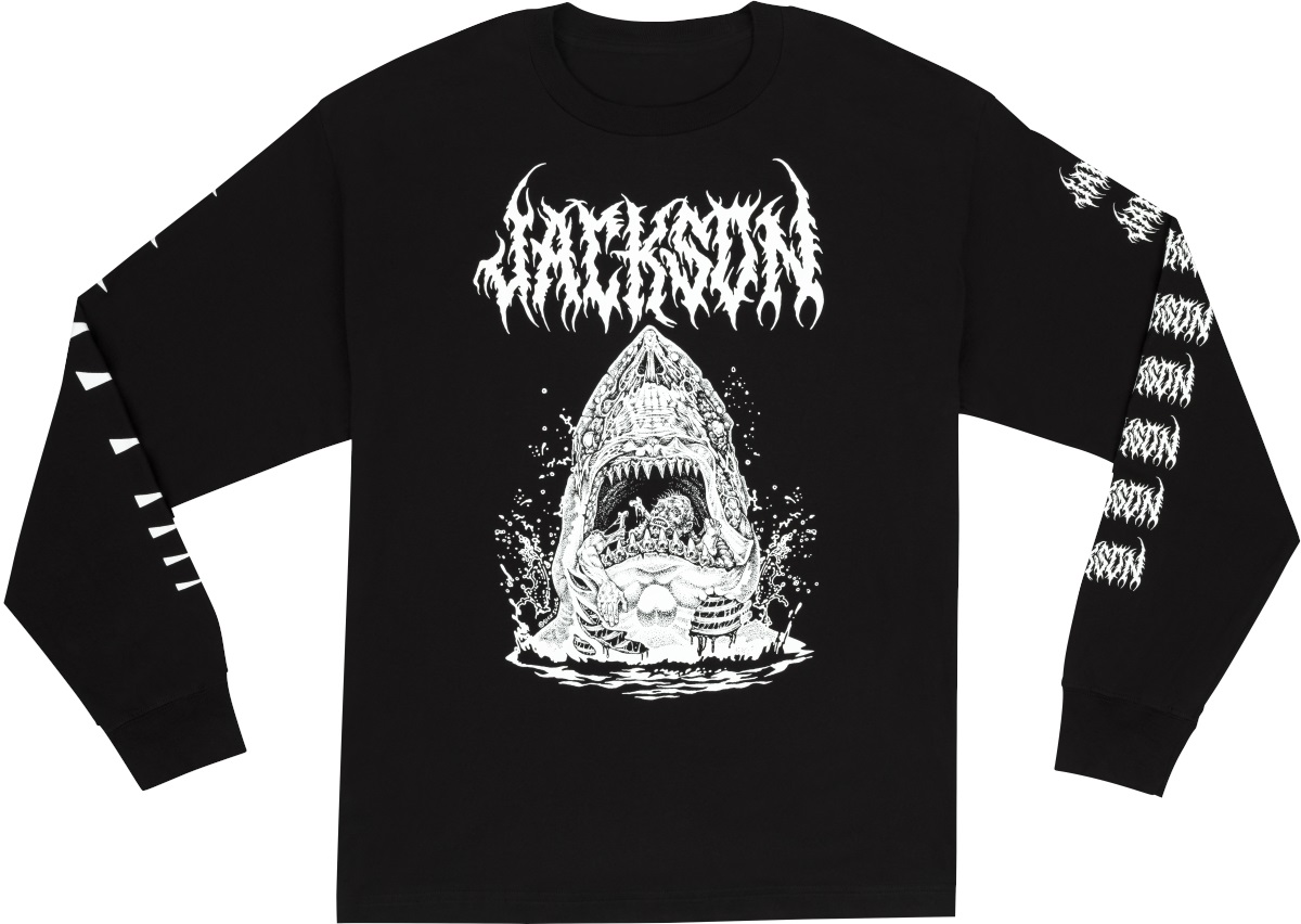 Levně Jackson Sharkrot L/S T-Shirt Black XL