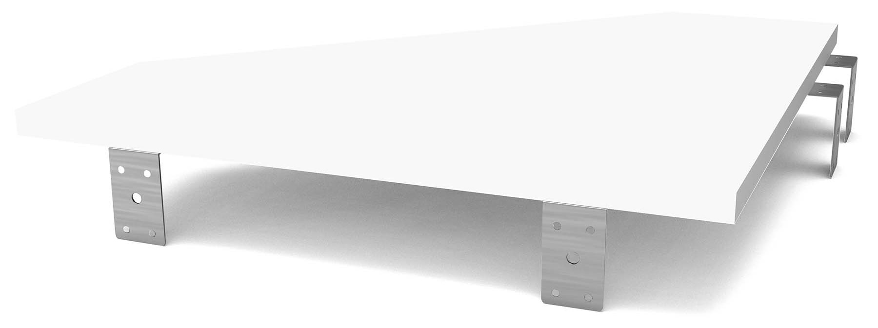 Glorious Modular Side Rack Adapter White (obrázek 6)