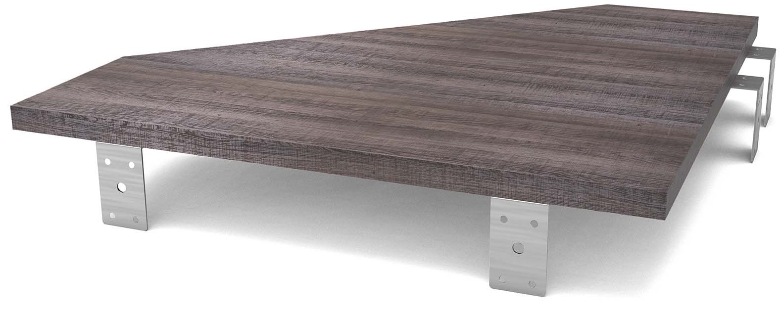 Glorious Modular Side Rack Adapter Walnut (obrázek 6)