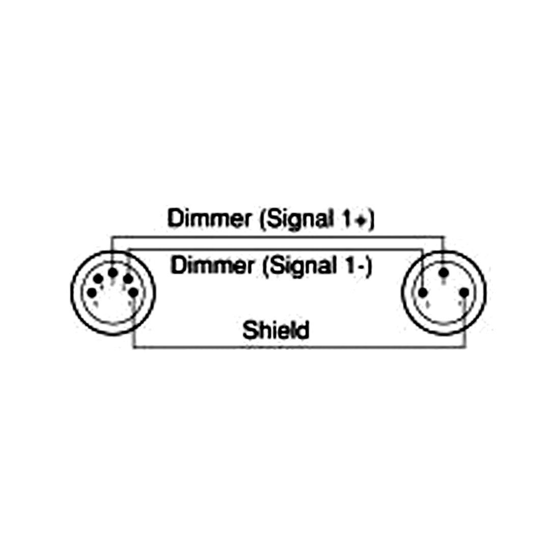 ADJ AC-DMXT/5M3F 5pin male/3pin female (obrázek 3)