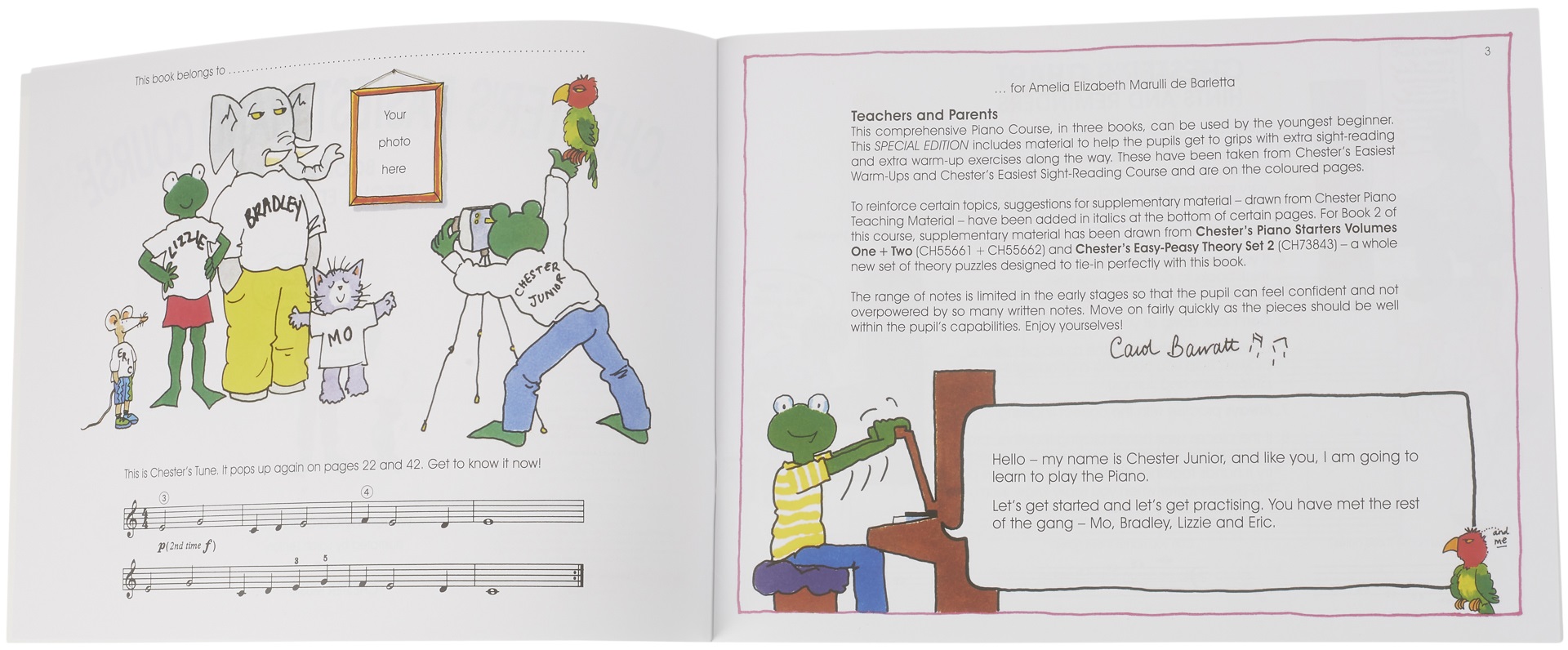 MS Chester's Easiest Piano Course Book 2 (obrázek 3)