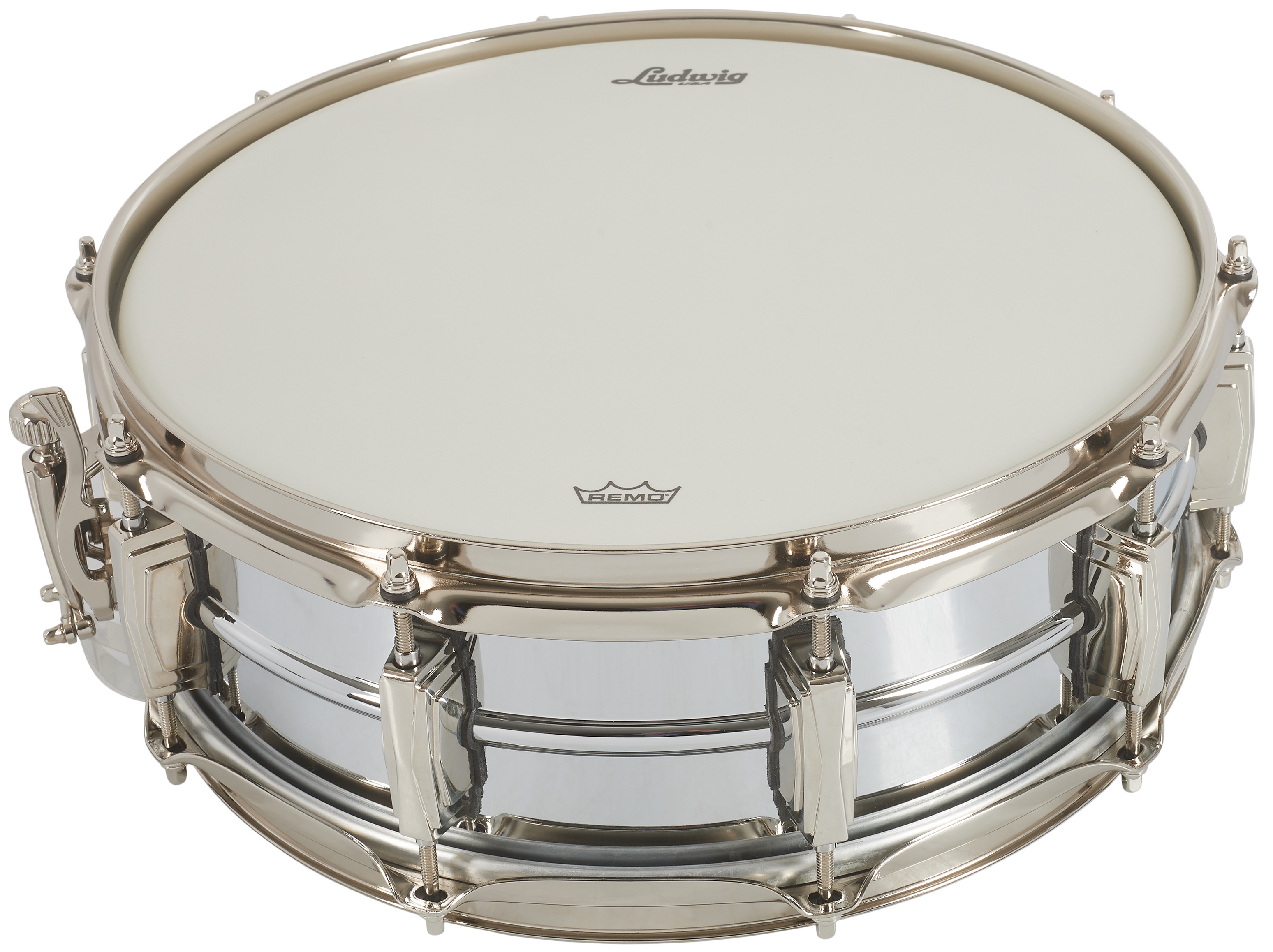 Ludwig 14" x 5" Super Series Chrome Over Brass LB400BN (obrázek 3)