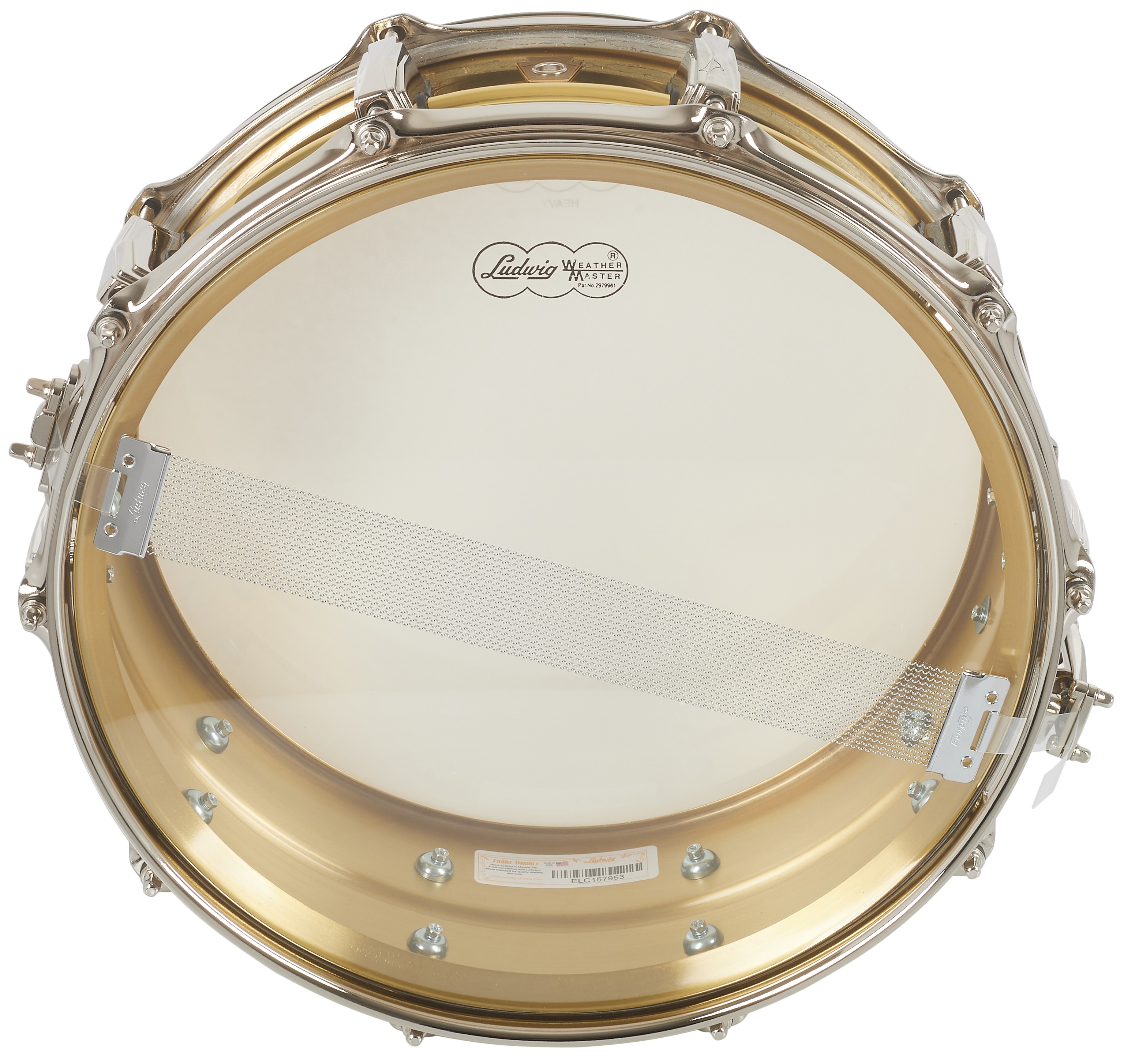 Ludwig 14" x 5" Super Brass LB401 (obrázek 5)