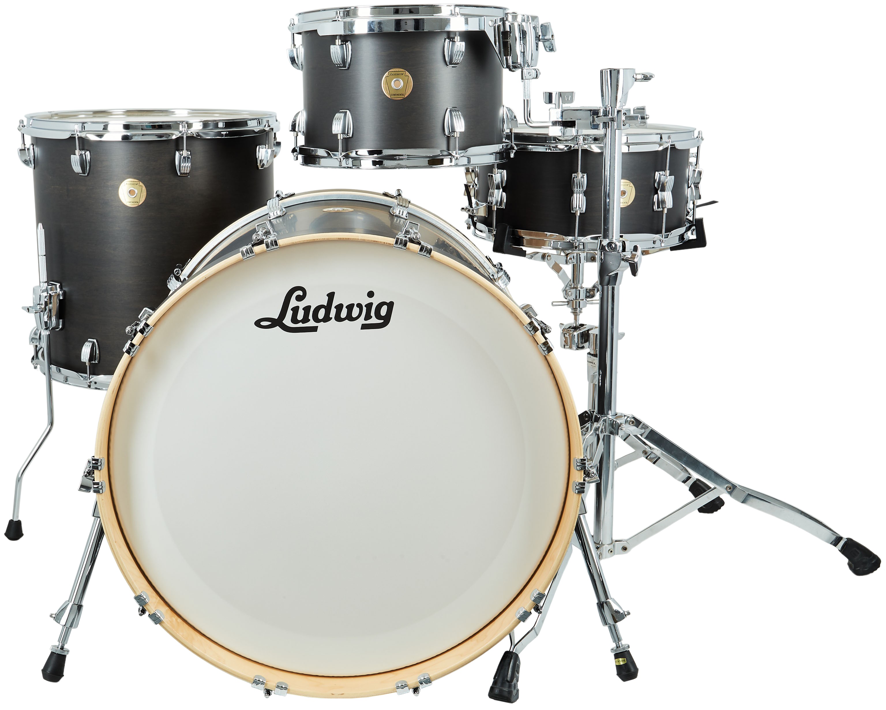 Levně Ludwig Continental Black Satin