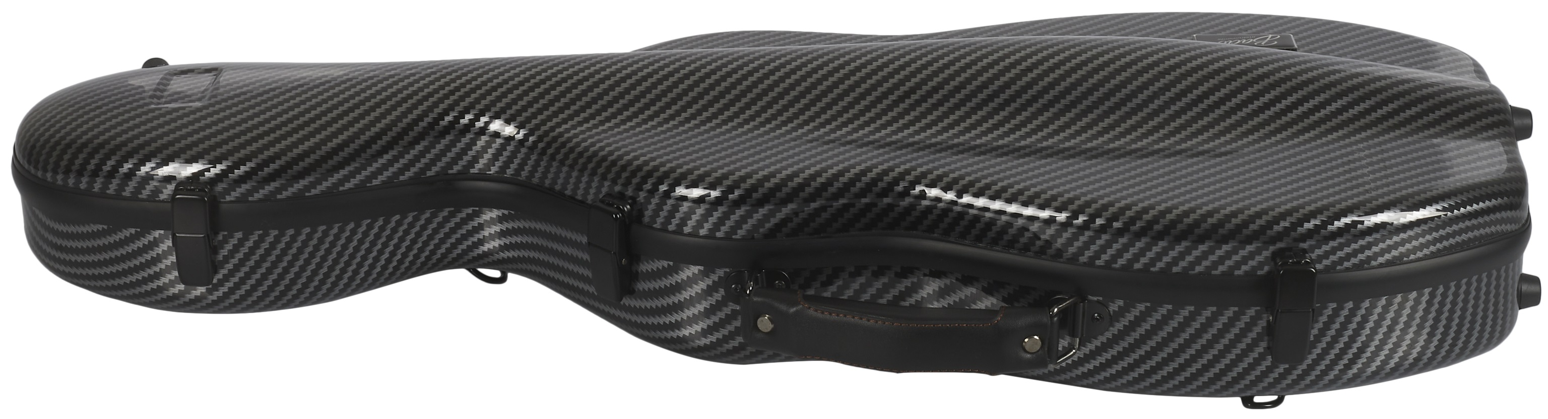 Bacio Instruments Fiberglass Violin Case Cello Style BK (obrázek 6)