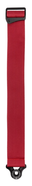 D'Addario Auto Lock Polypro Guitar Strap Red (obrázek 3)