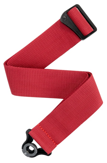Levně D'Addario Auto Lock Polypro Guitar Strap Red