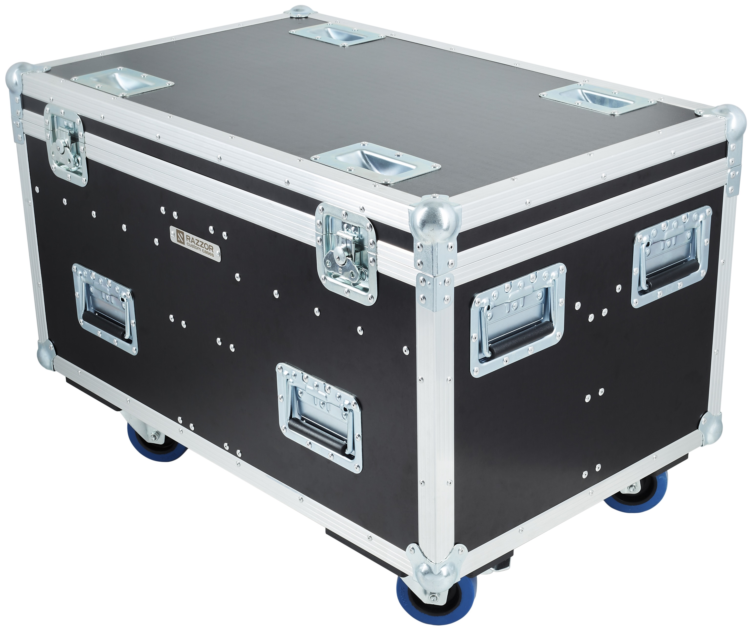 Razzor Cases Case pro 4x ADJ Inno Color Beam Z19, s kolečky (obrázek 3)