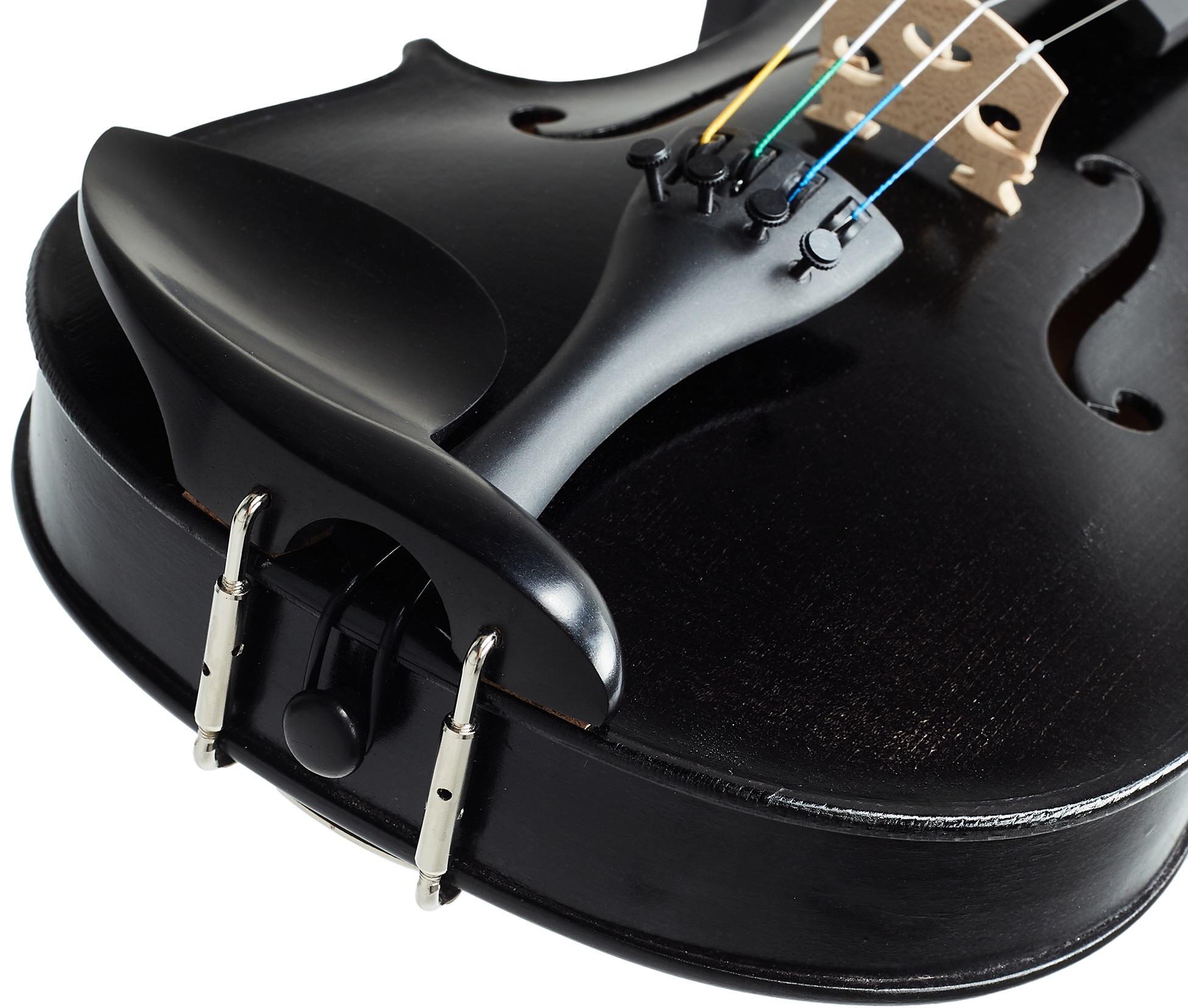 Violin Rácz Violin Student 4/4 Black Glossy (obrázek 4)