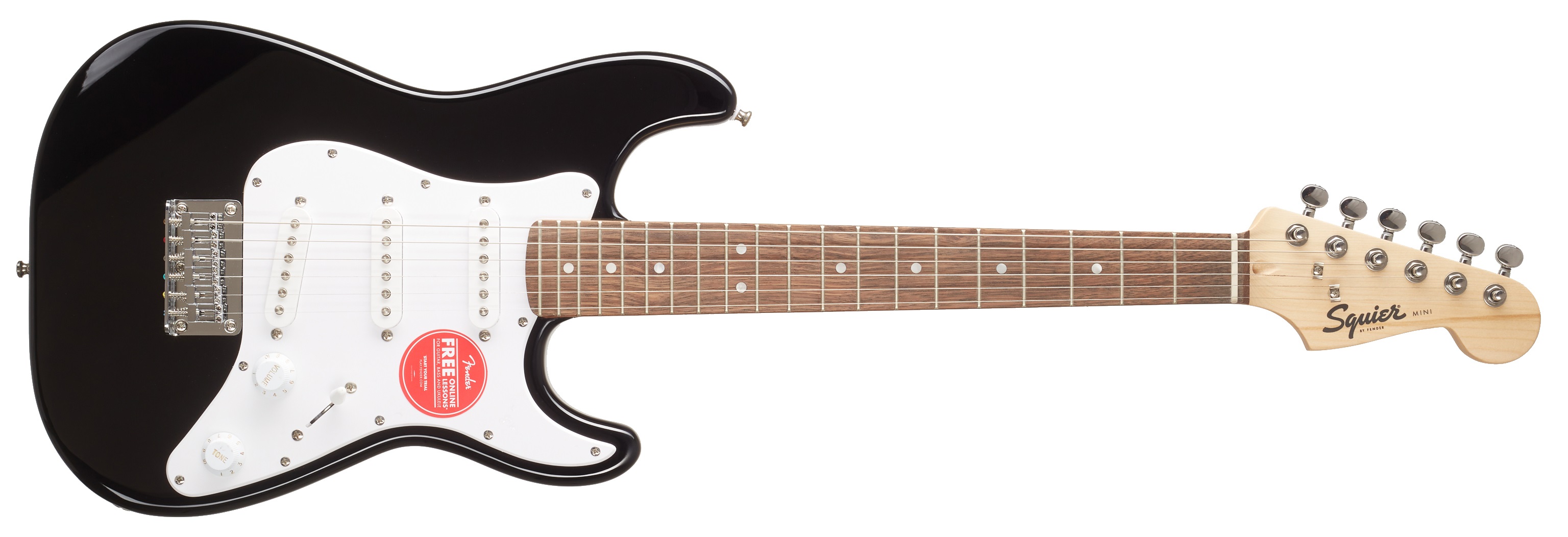 Levně Fender Squier Mini Stratocaster LRL BLK