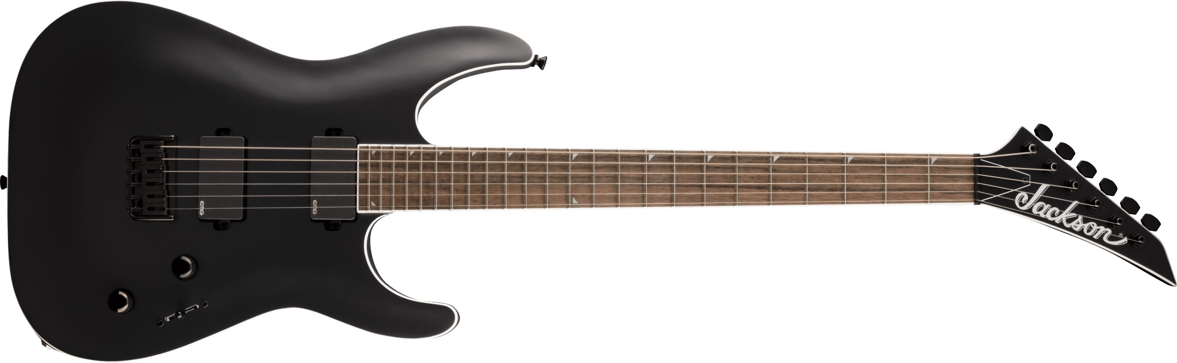 Levně Jackson SLX Soloist 6 Deluxe Baritone Arch top LRL SBK