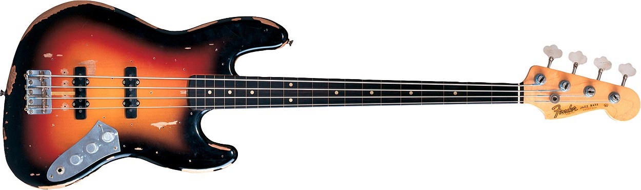 Levně Fender Custom Shop Jaco Pastorius Tribute Jazz Bass