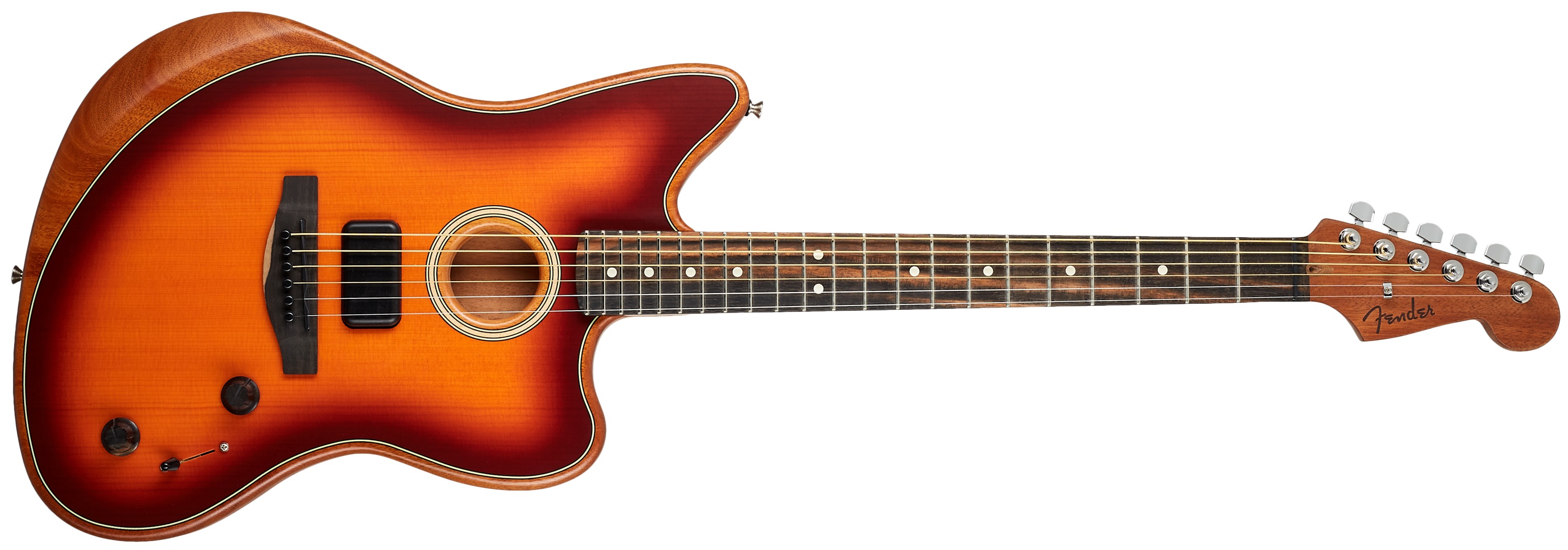 Levně Fender American Acoustasonic Jazzmaster EB TBST