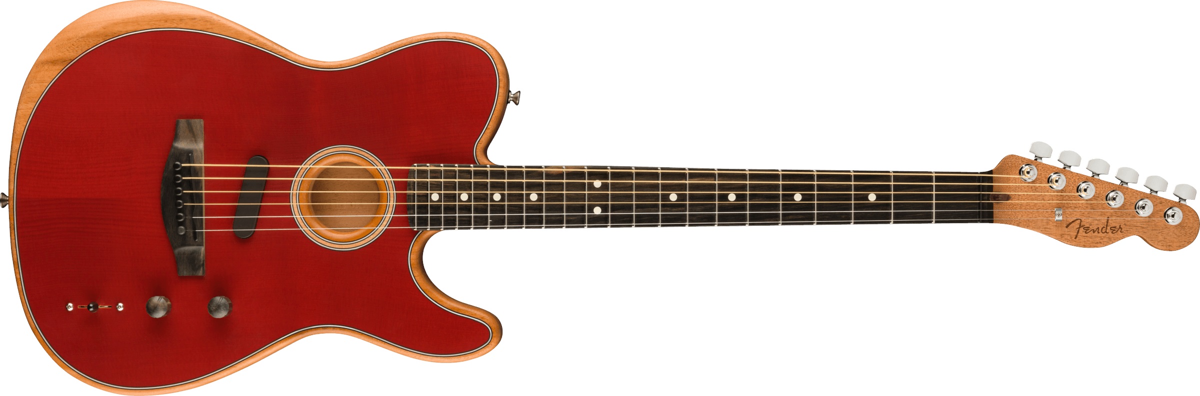 Levně Fender American Acoustasonic Telecaster EB CRD