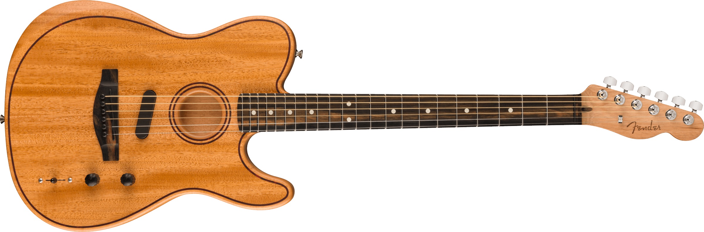 Levně Fender American Acoustasonic Telecaster All-Mahogany EB NA