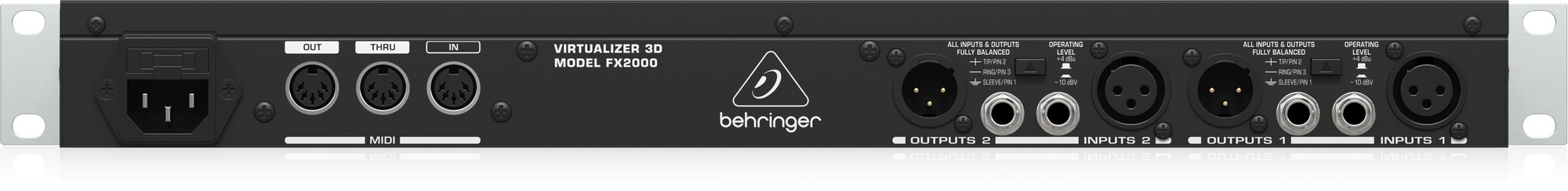 Behringer FX2000 (obrázek 3)