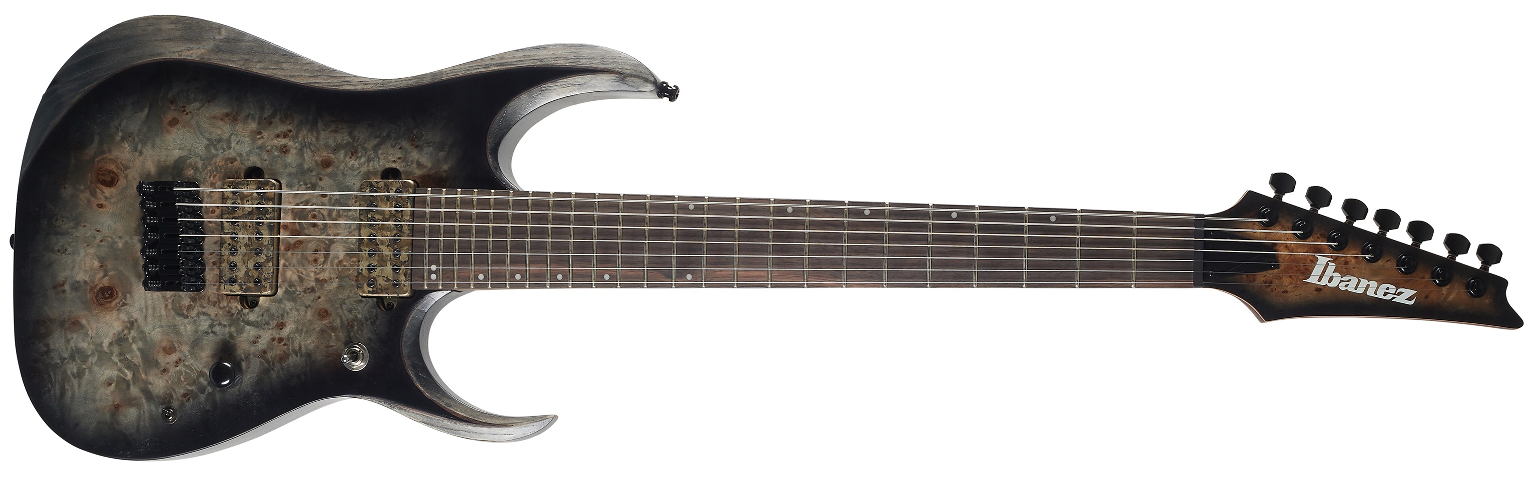 Levně Ibanez RGD71ALPA Charcoal Burst Black Stained