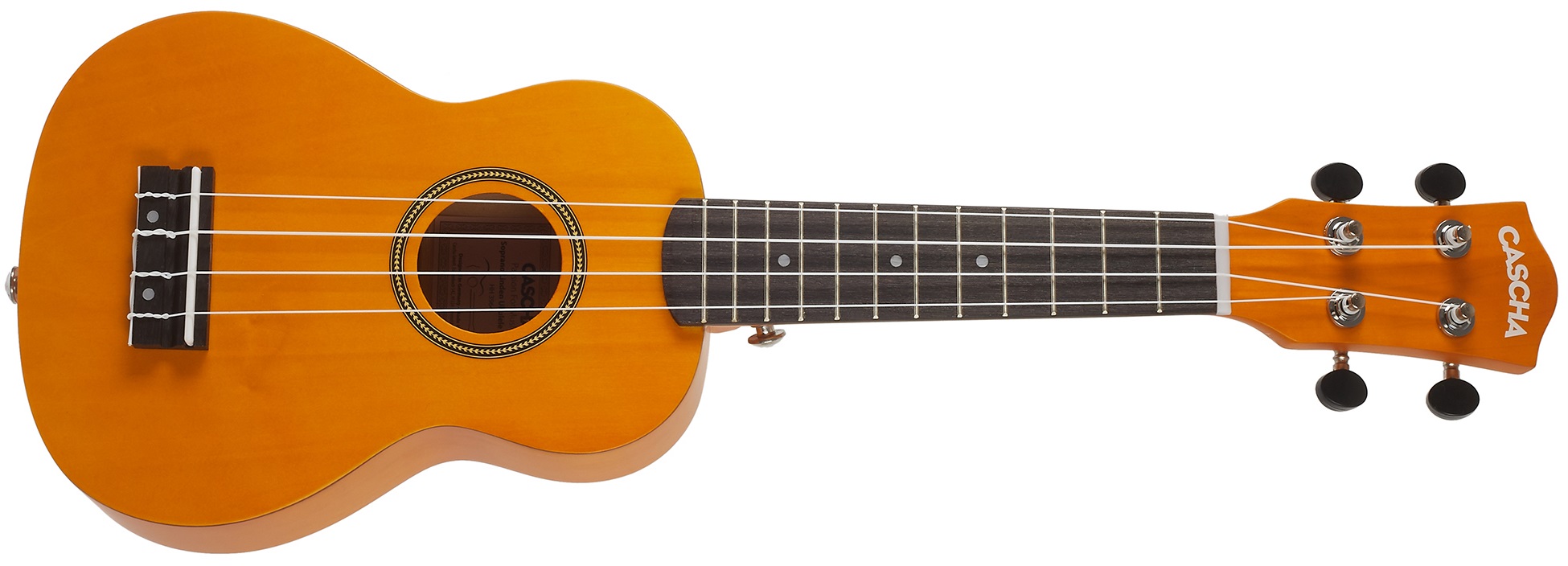 Levně Cascha HH 3964 Soprano Ukulele Yellow Set