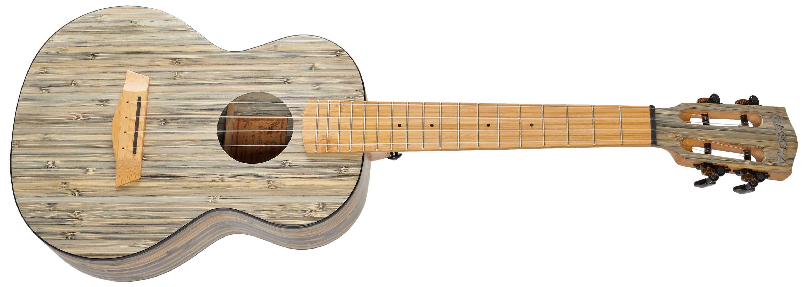Levně Cascha Tenor Ukulele Bamboo Graphite