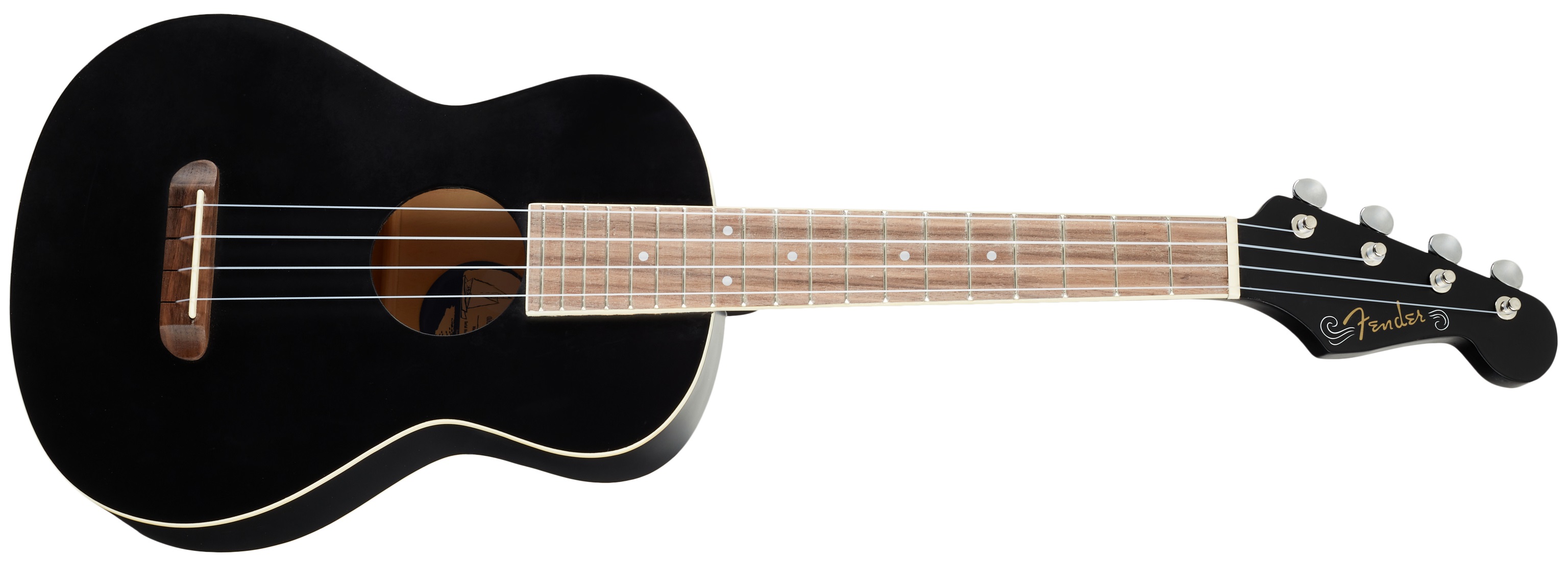 Levně Fender Avalon Tenor Ukulele WN BK