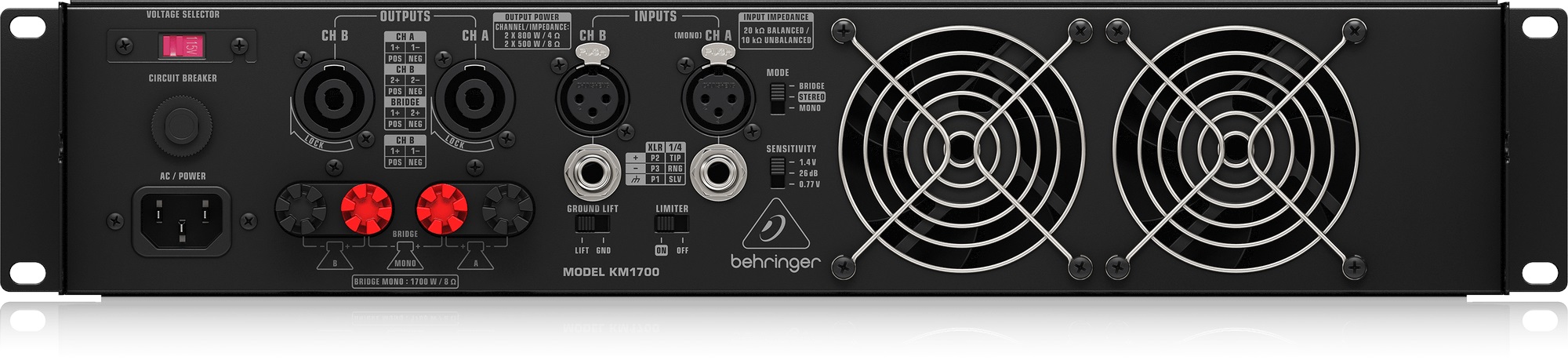 Behringer KM1700 (obrázek 3)