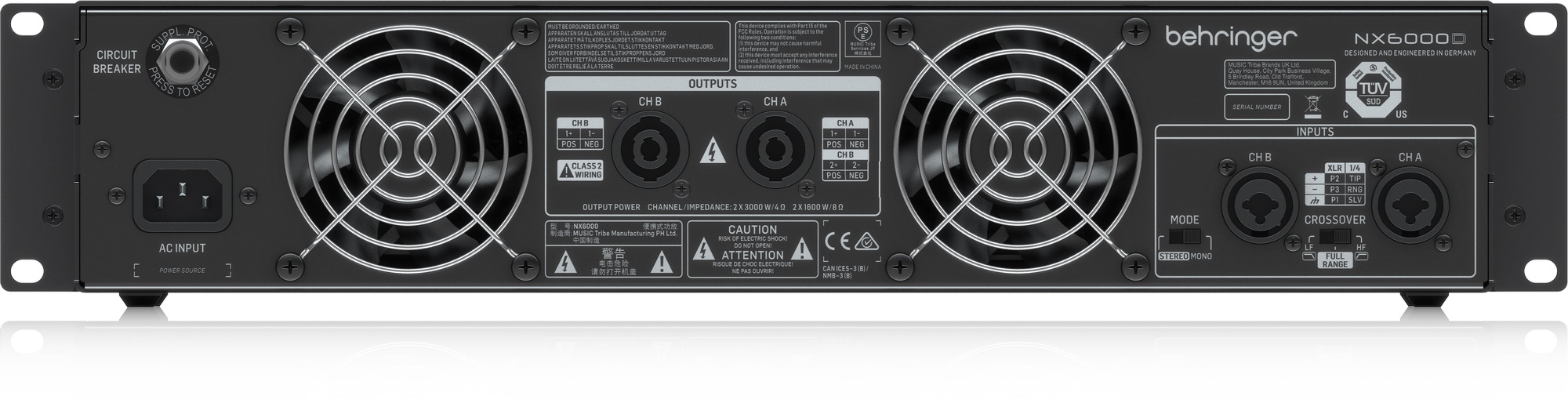 Behringer NX6000 (obrázek 3)