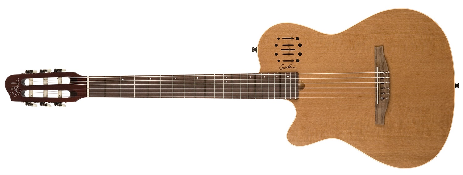 Levně Godin Multiac Nylon Encore LH Natural SG