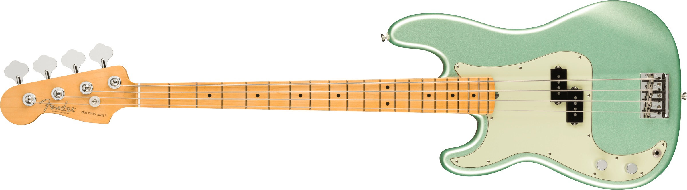 Levně Fender American Professional II Precision Bass LH MN MYST SFG