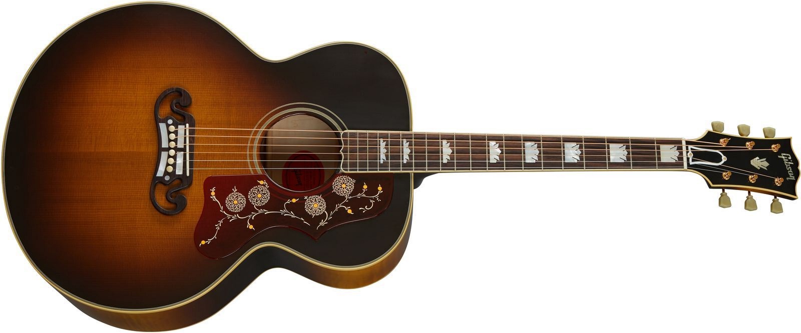 Levně Gibson Custom 1957 SJ-200 Vintage Sunburst