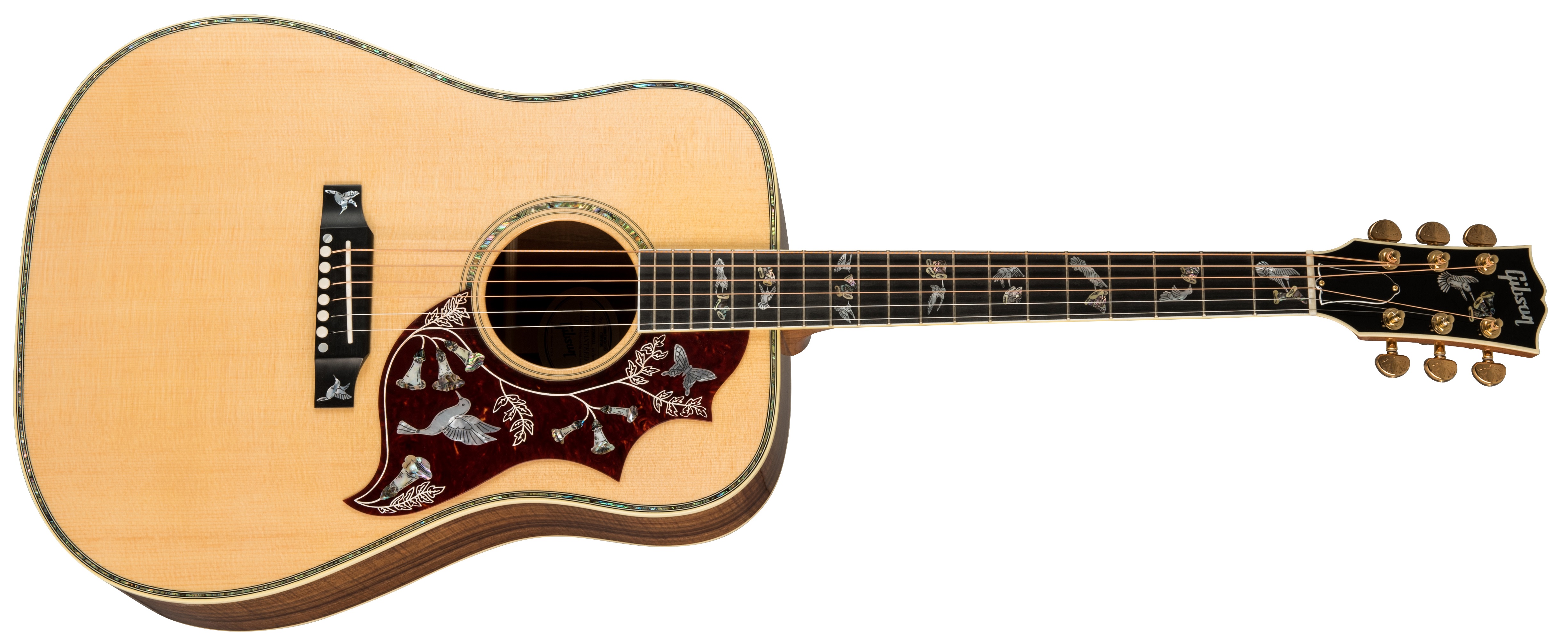 Levně Gibson Custom Hummingbird Custom Koa Antique Natural