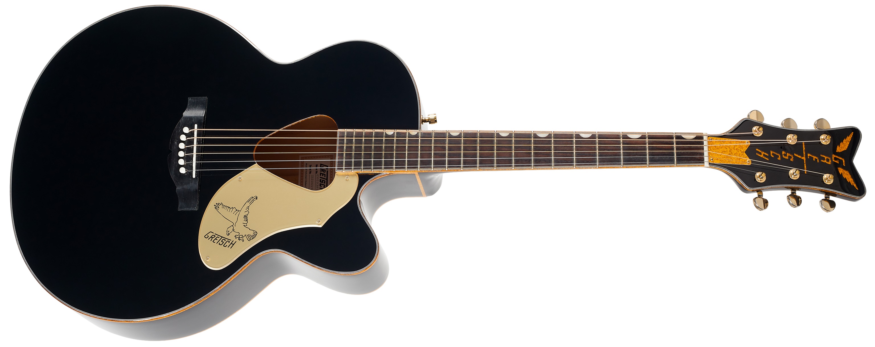 Levně Gretsch G5022CBFE Rancher Falcon Jumbo BLK