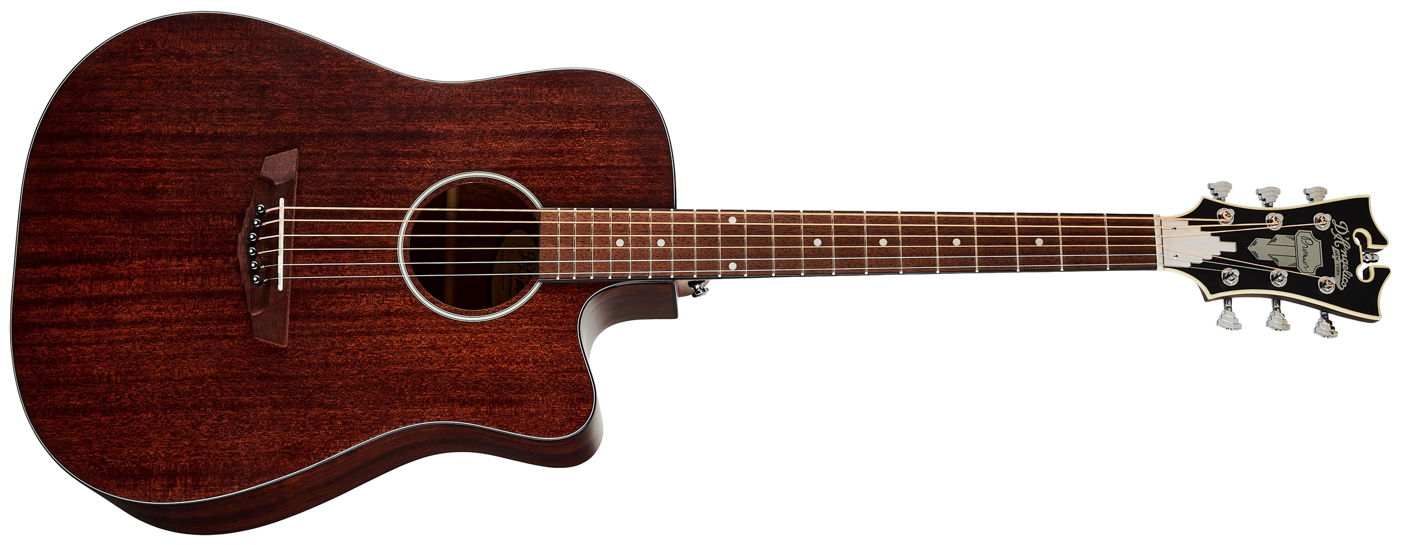 Levně D'Angelico Premier Bowery LS Mahogany Satin